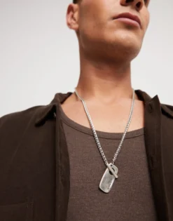 Adjustable link chain necklace