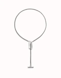 Adjustable link chain necklace