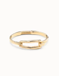 Bangle bracelet with buckle