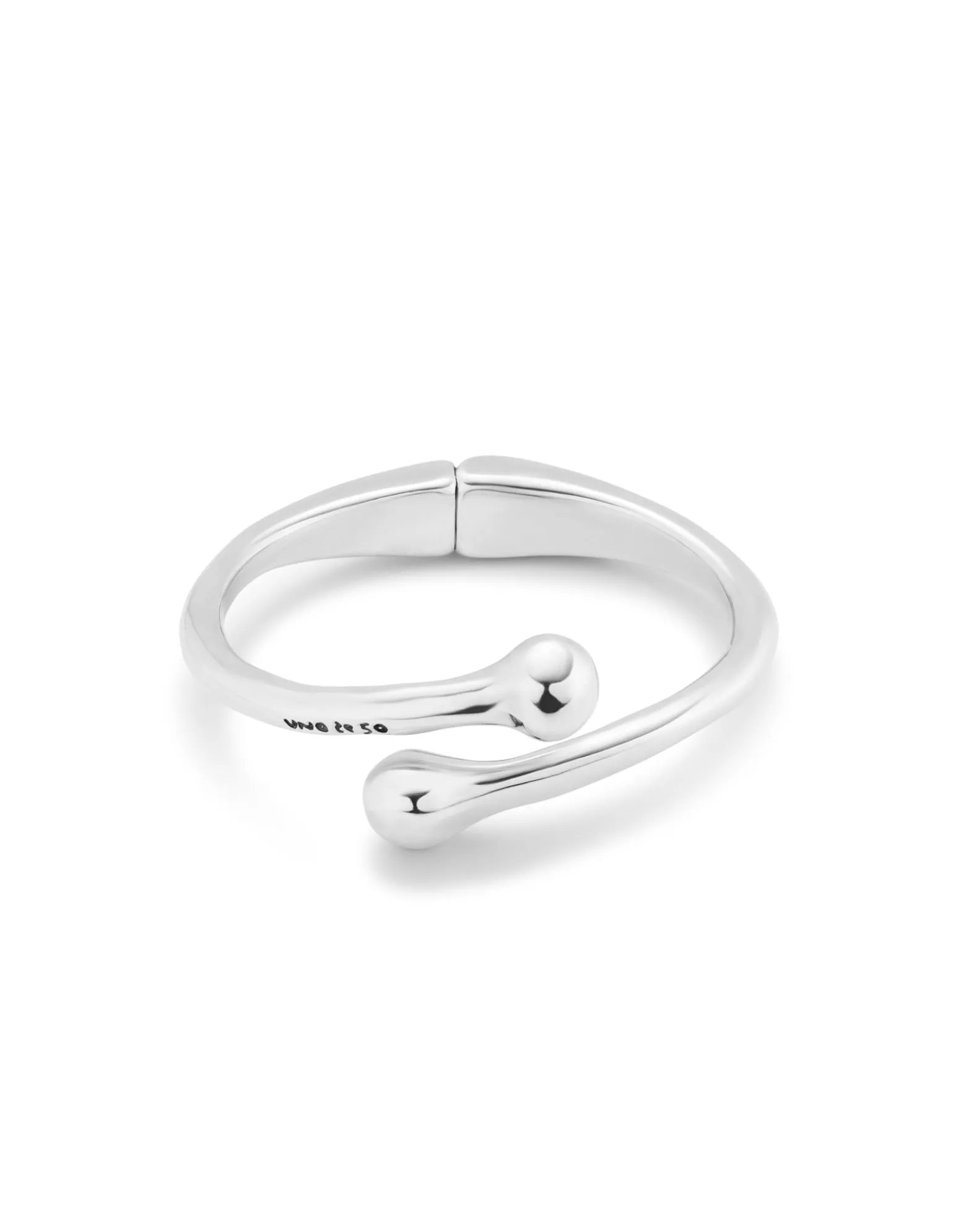 Bangle bracelet with inner spring