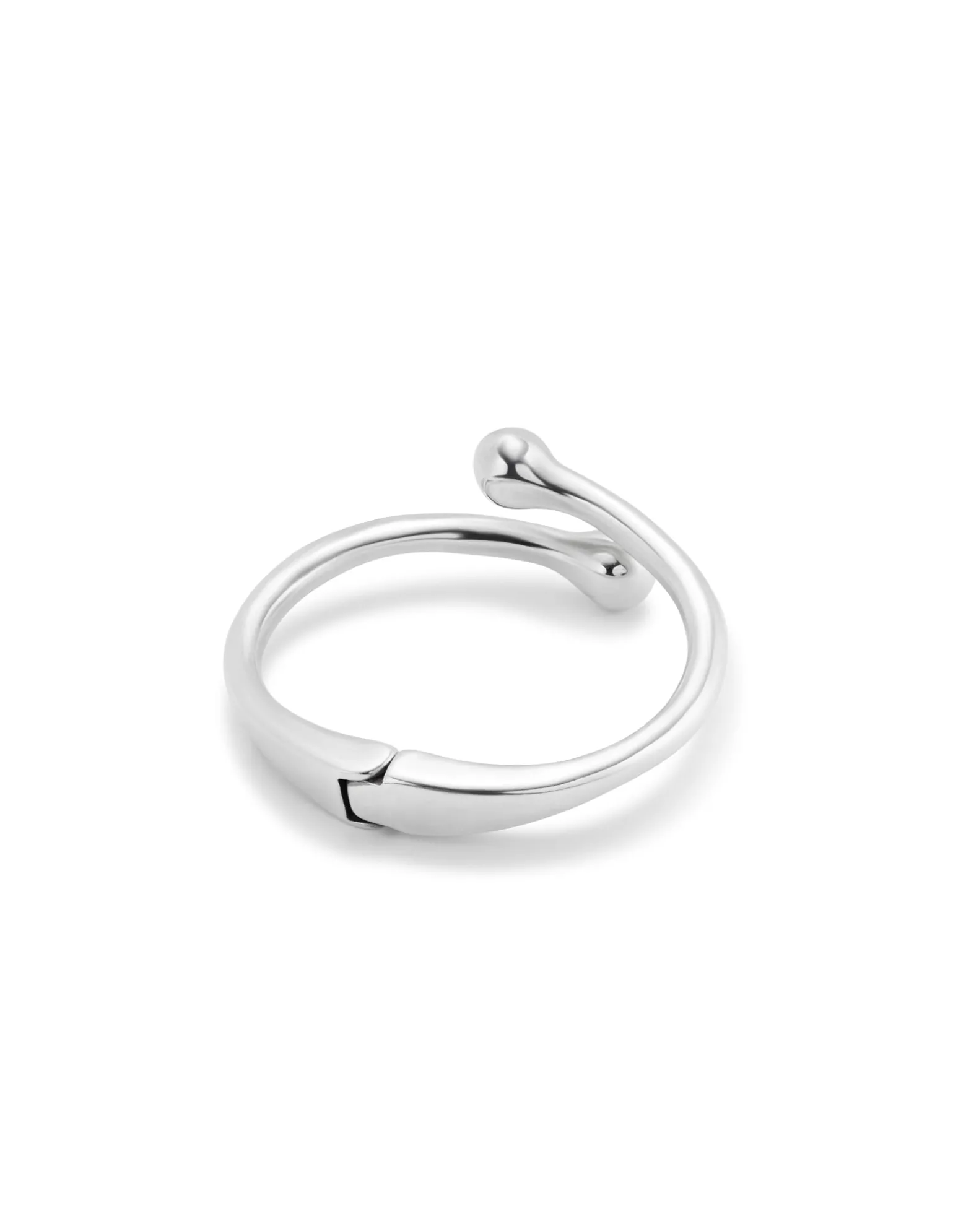 Bangle bracelet with inner spring