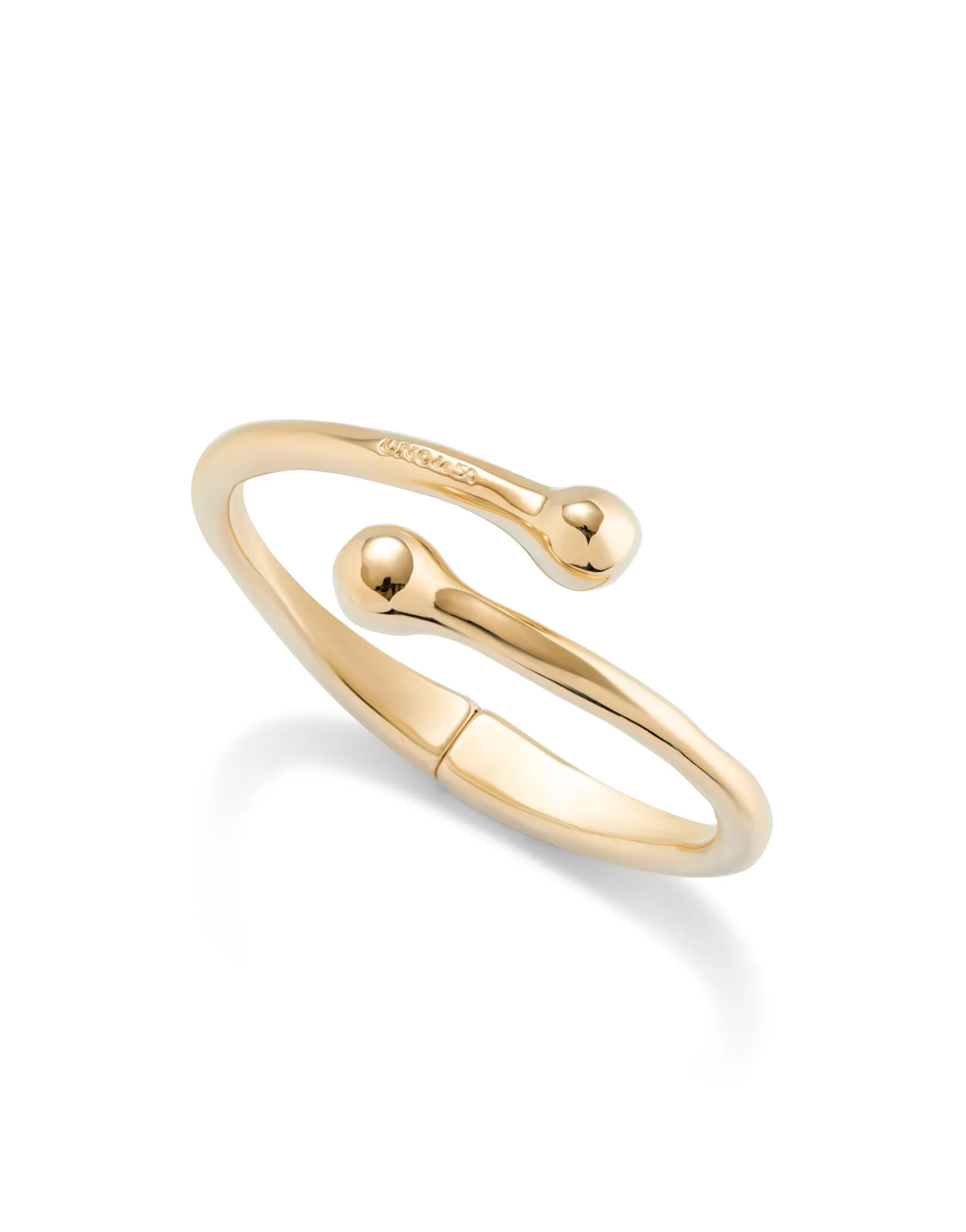 Bangle bracelet with inner spring
