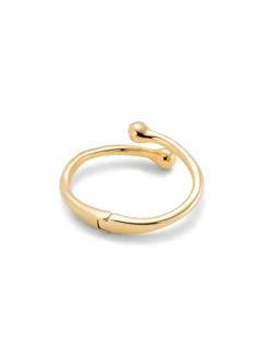 Bangle bracelet with inner spring