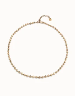 Beaded chain necklace