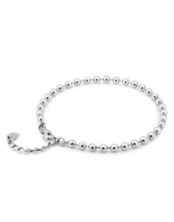 Beaded charm anklet