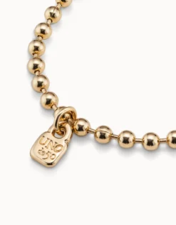 Beaded charm bracelet