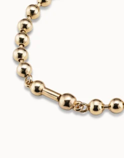 Beaded charm bracelet