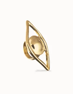 Big eye-shaped ring