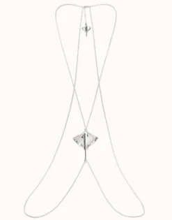 Body chain with manta ray