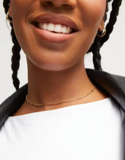 Chain charm necklace