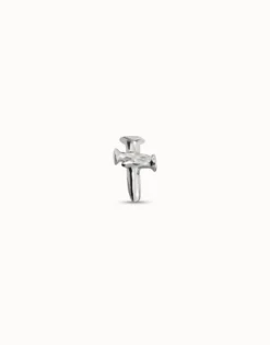 Cross Single Hoop Charm
