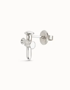 Cross Single Stud Earring
