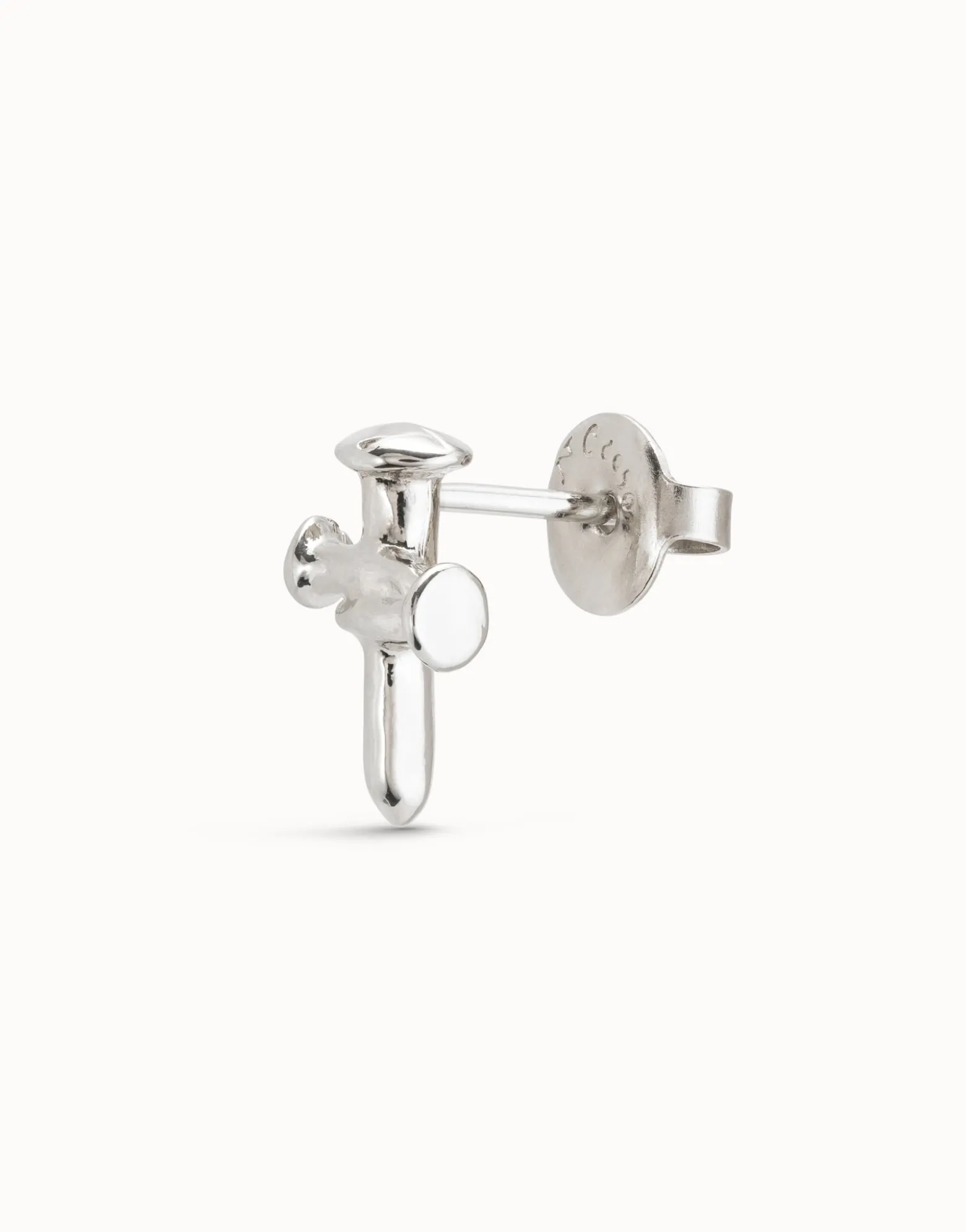 Cross Single Stud Earring