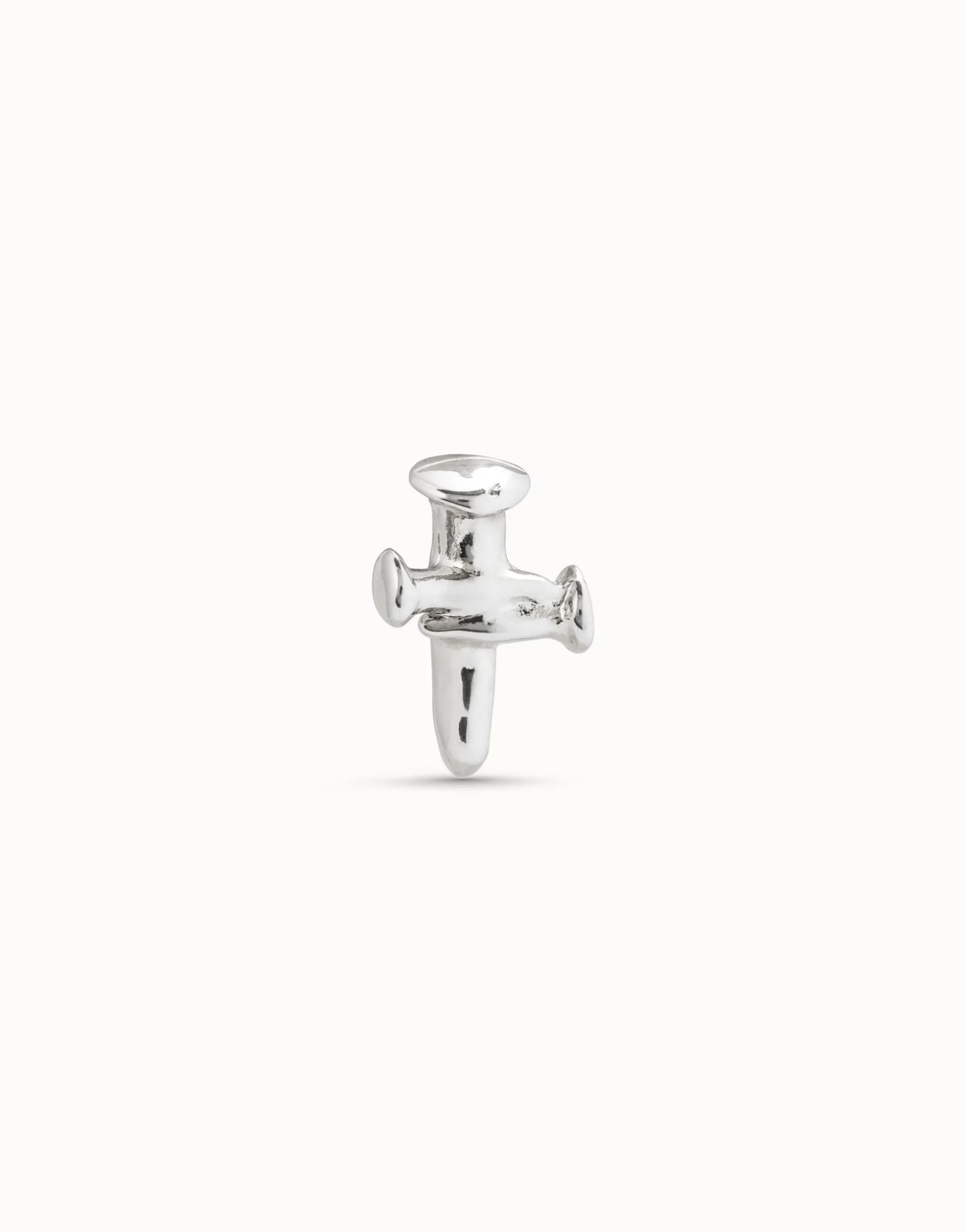 Cross Single Stud Earring