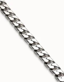 Cuban curb link chain bracelet