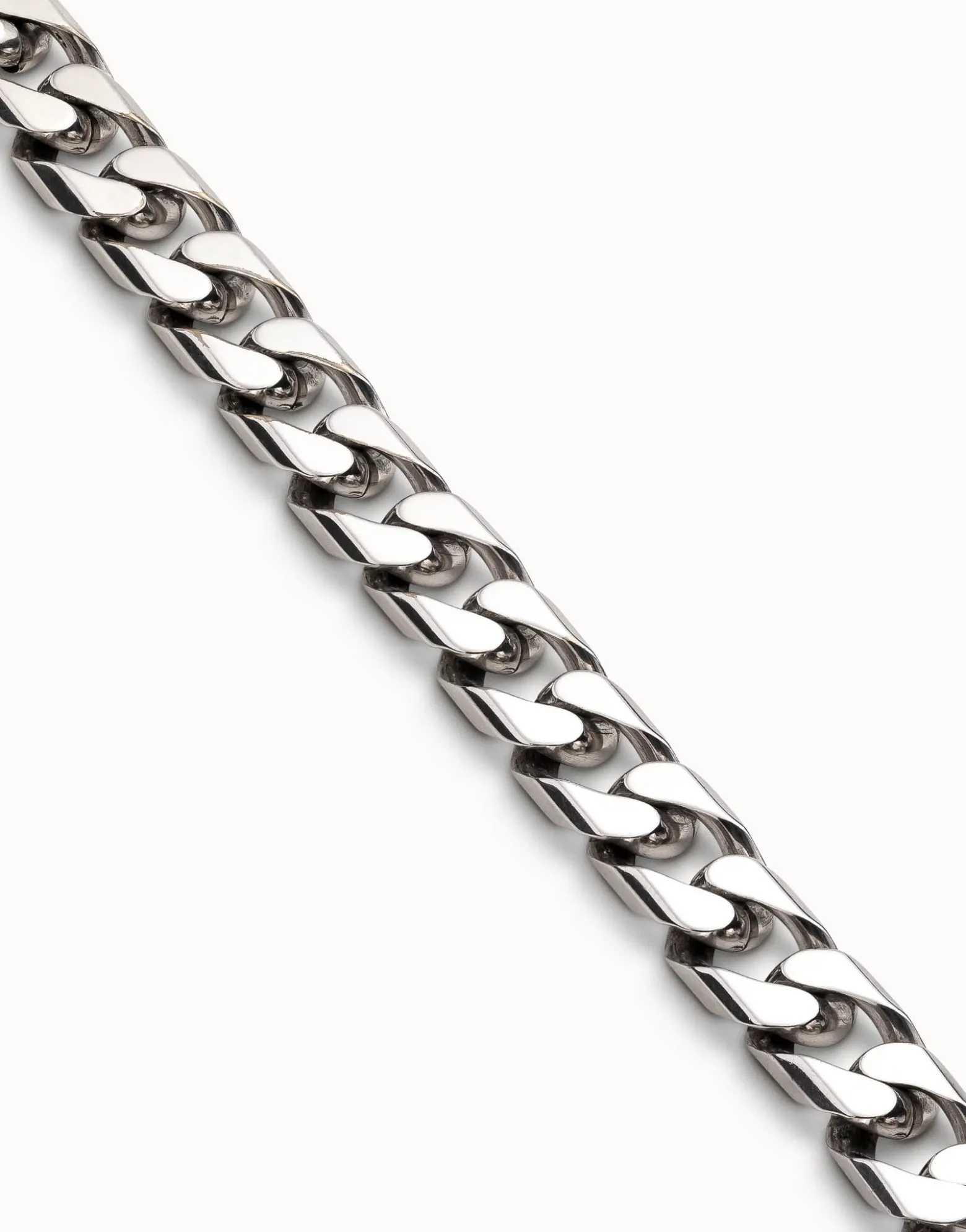 Cuban curb link chain bracelet