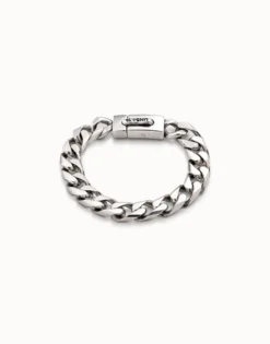 Cuban curb link chain bracelet