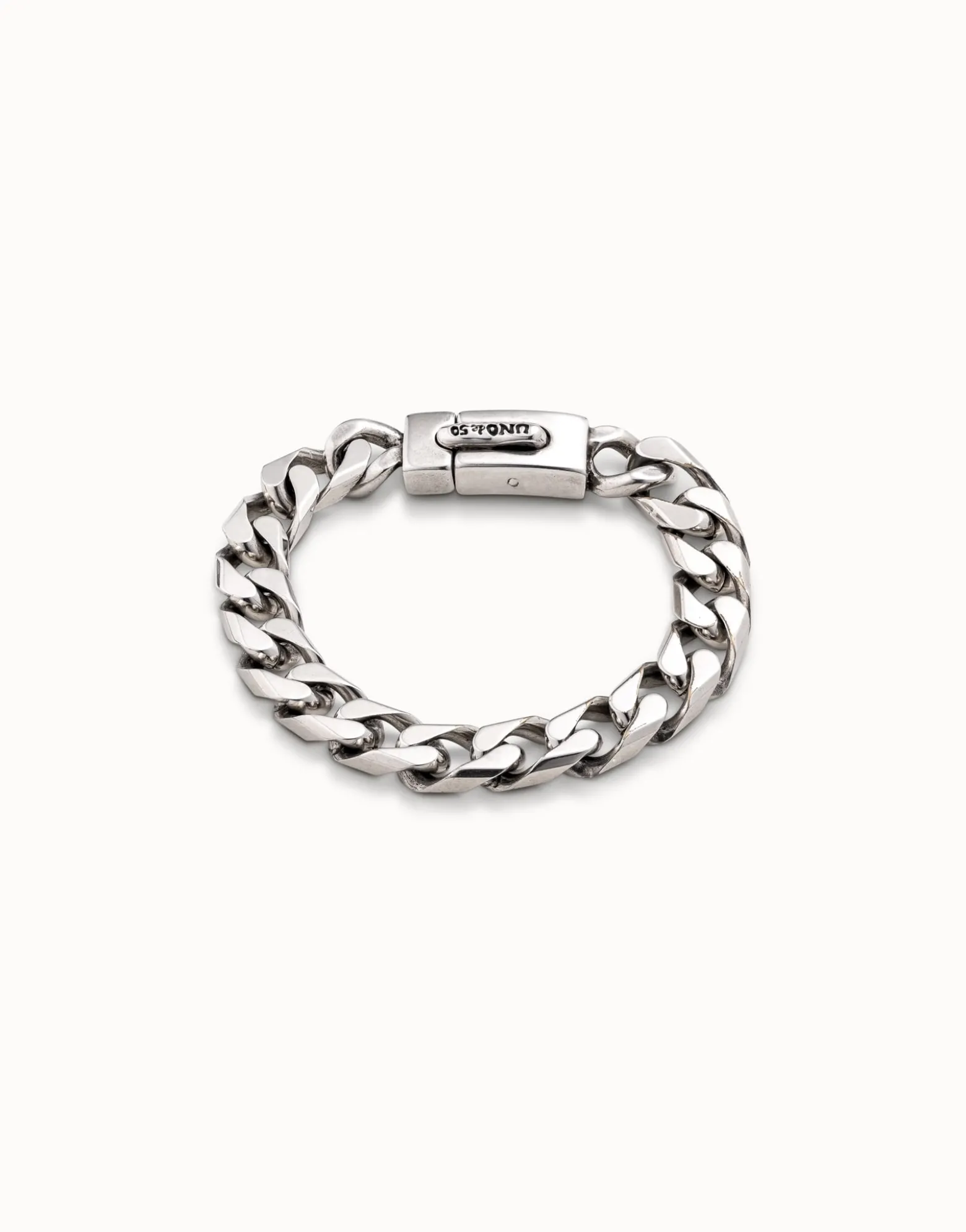 Cuban curb link chain bracelet