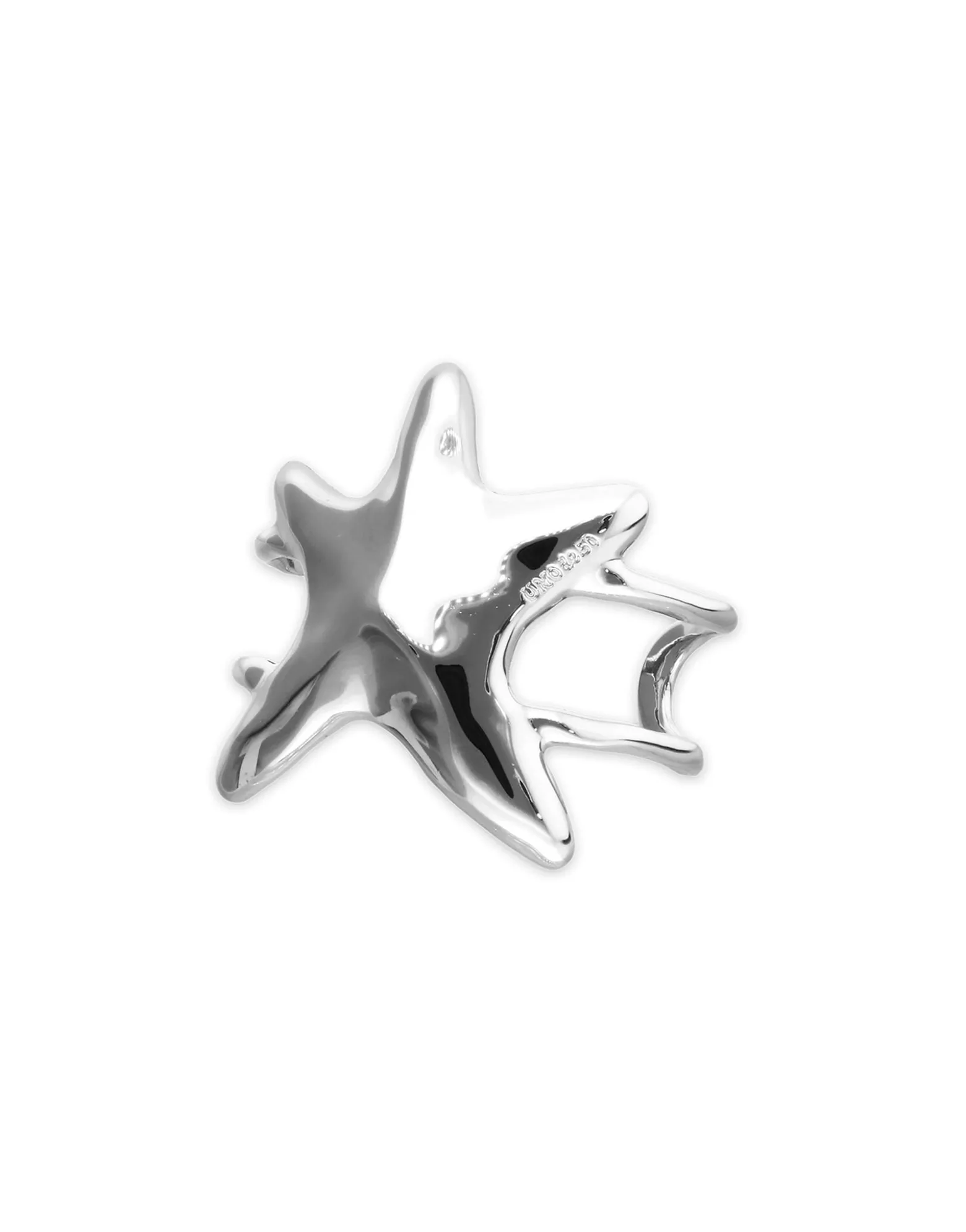 Doble bangle bracelet with starfish