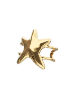 Doble bangle bracelet with starfish