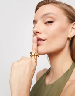Dragonfly shape ring