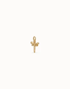 Dragonfly Single Hoop Charm