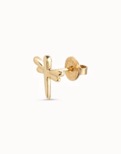 Dragonfly Single Stud Earring