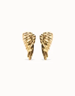Earrings with wing design