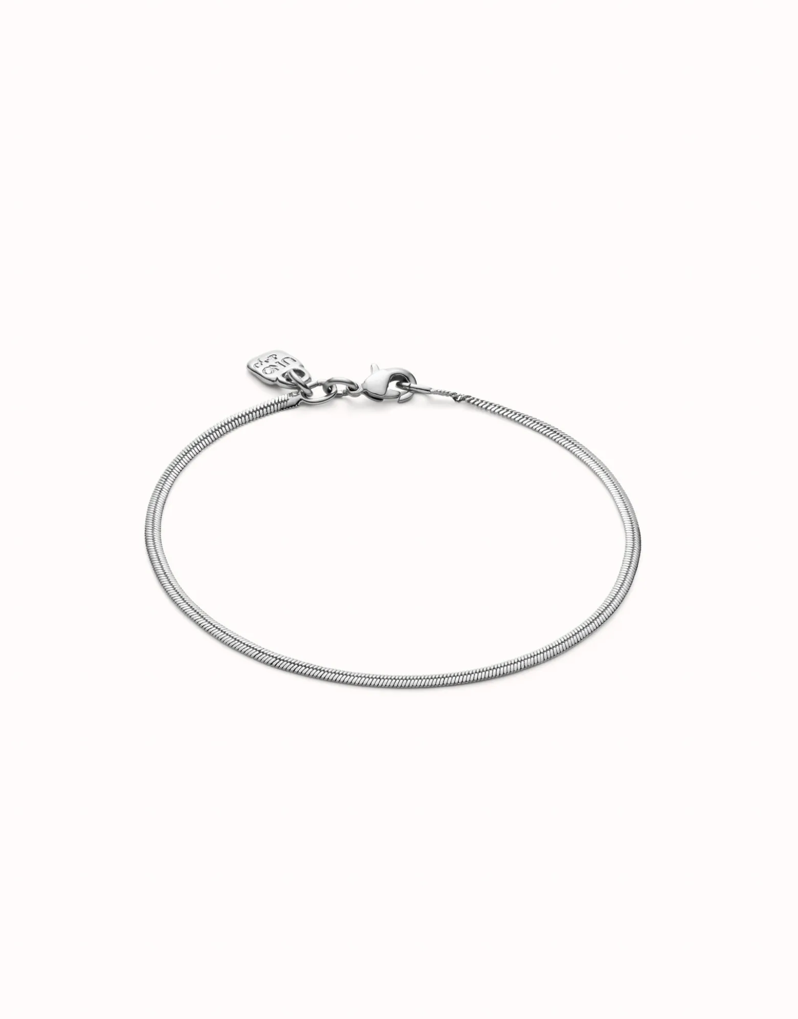 Flat snake chain bracelet
