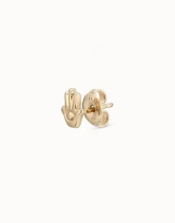 Hamsa Single Stud Earring