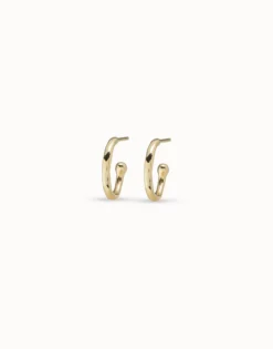 Hoop charm earrings