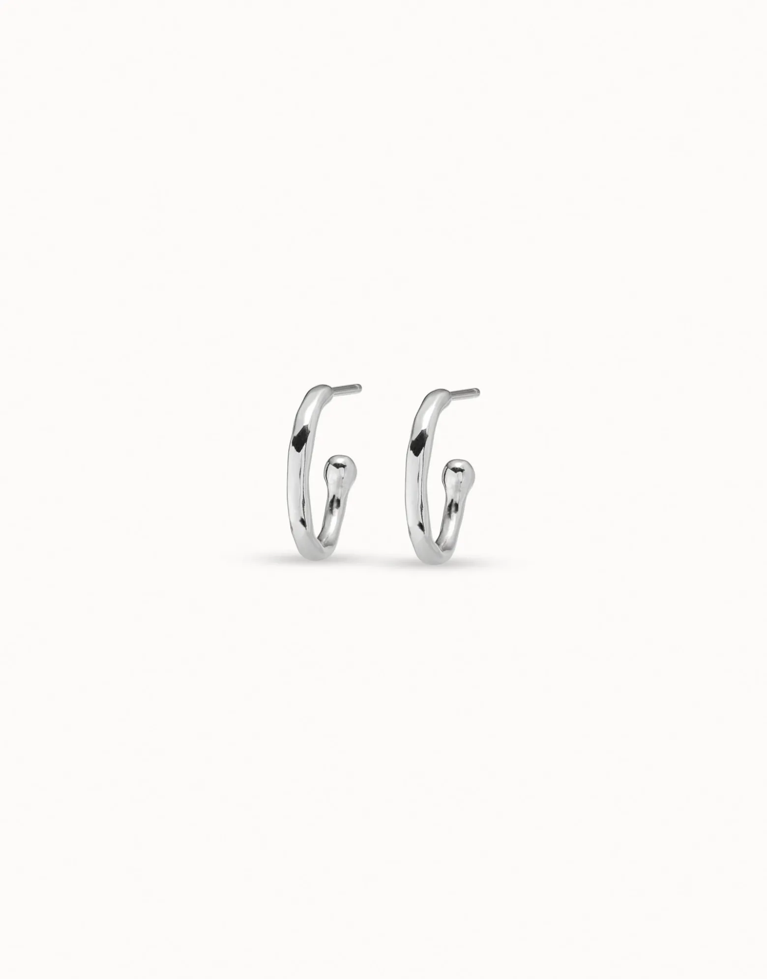 Hoop charm earrings