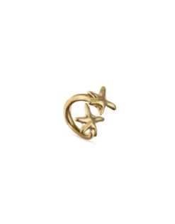 Intertwined starfish ring