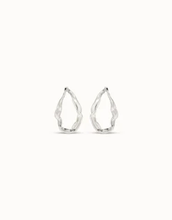 Large hoop earrings