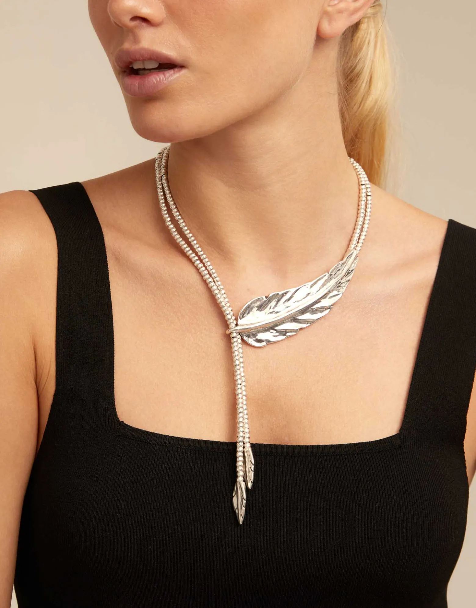 leather necklace