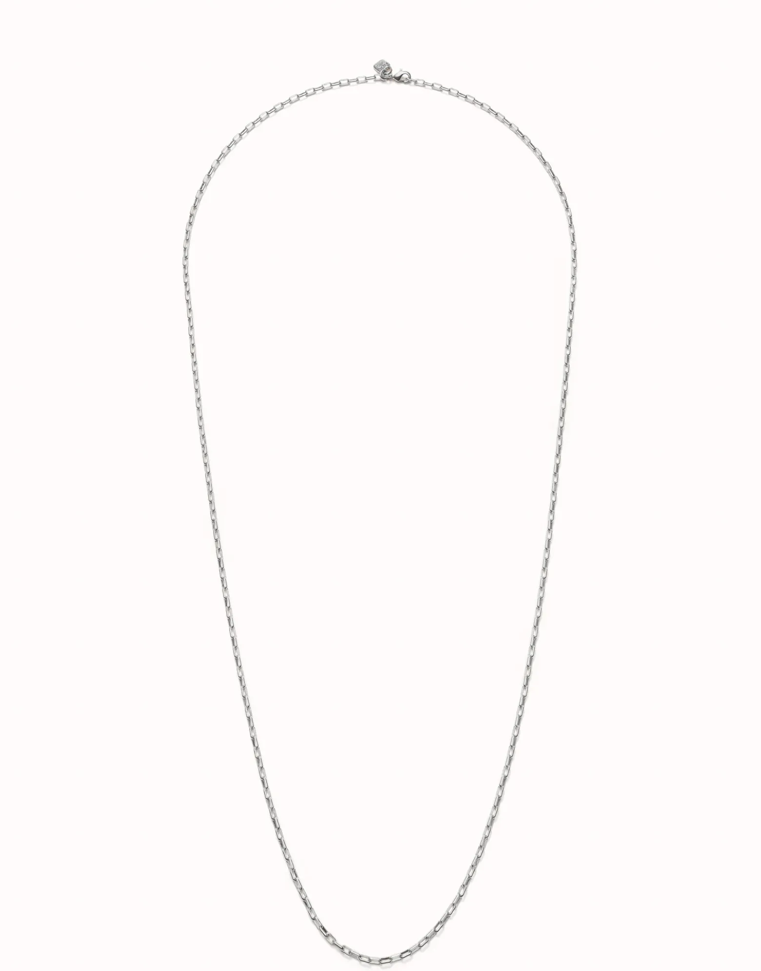 Long link chain necklace