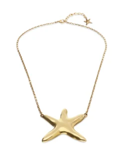 Medium necklace with starfish
