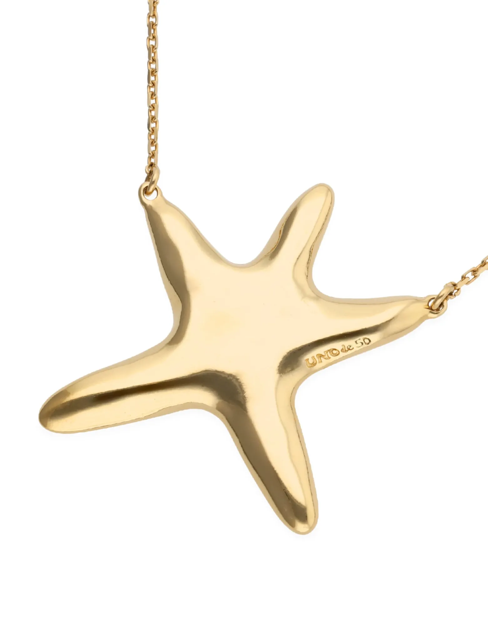 Medium necklace with starfish