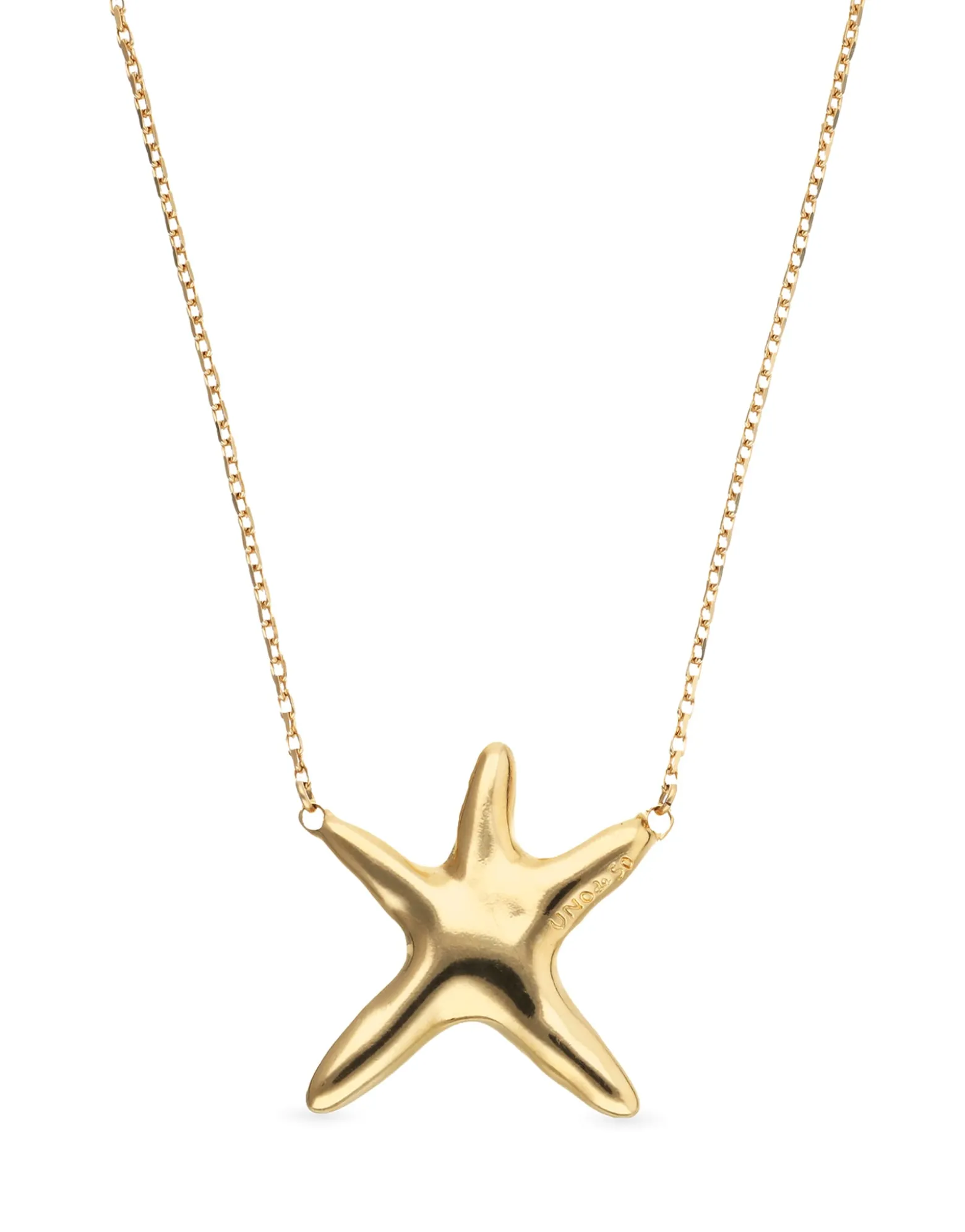 Medium necklace with starfish
