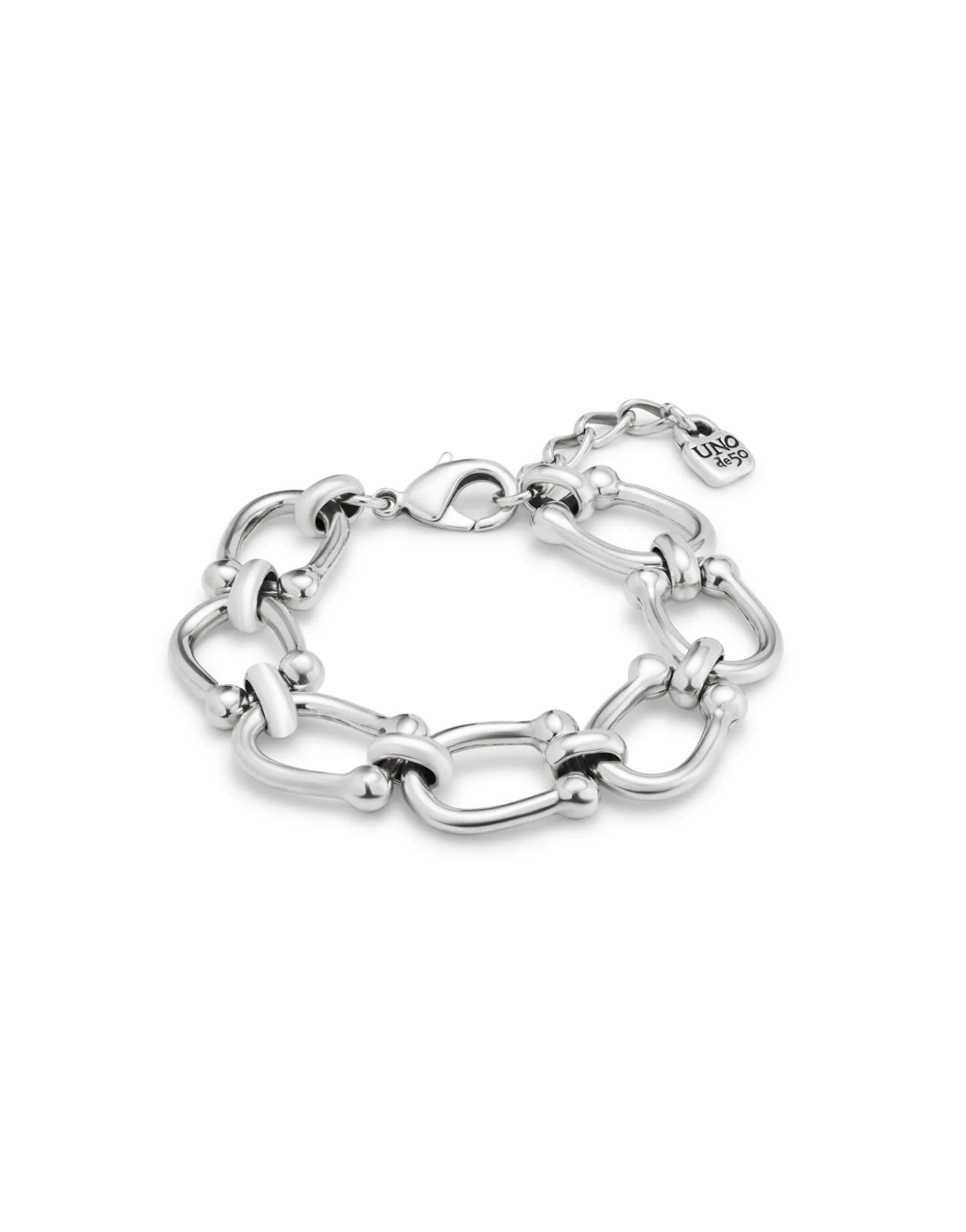 Medium oval link chain bracelet
