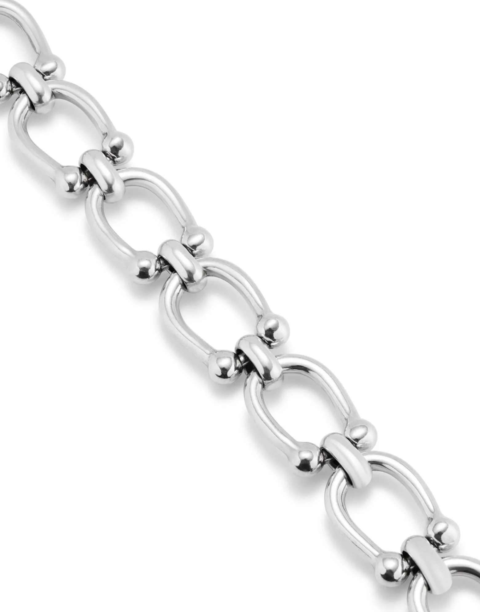 Medium oval link chain bracelet