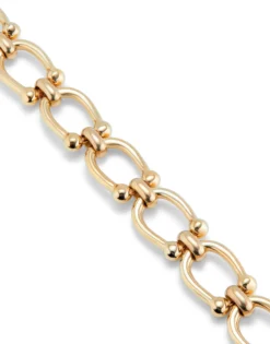 Medium oval link chain bracelet