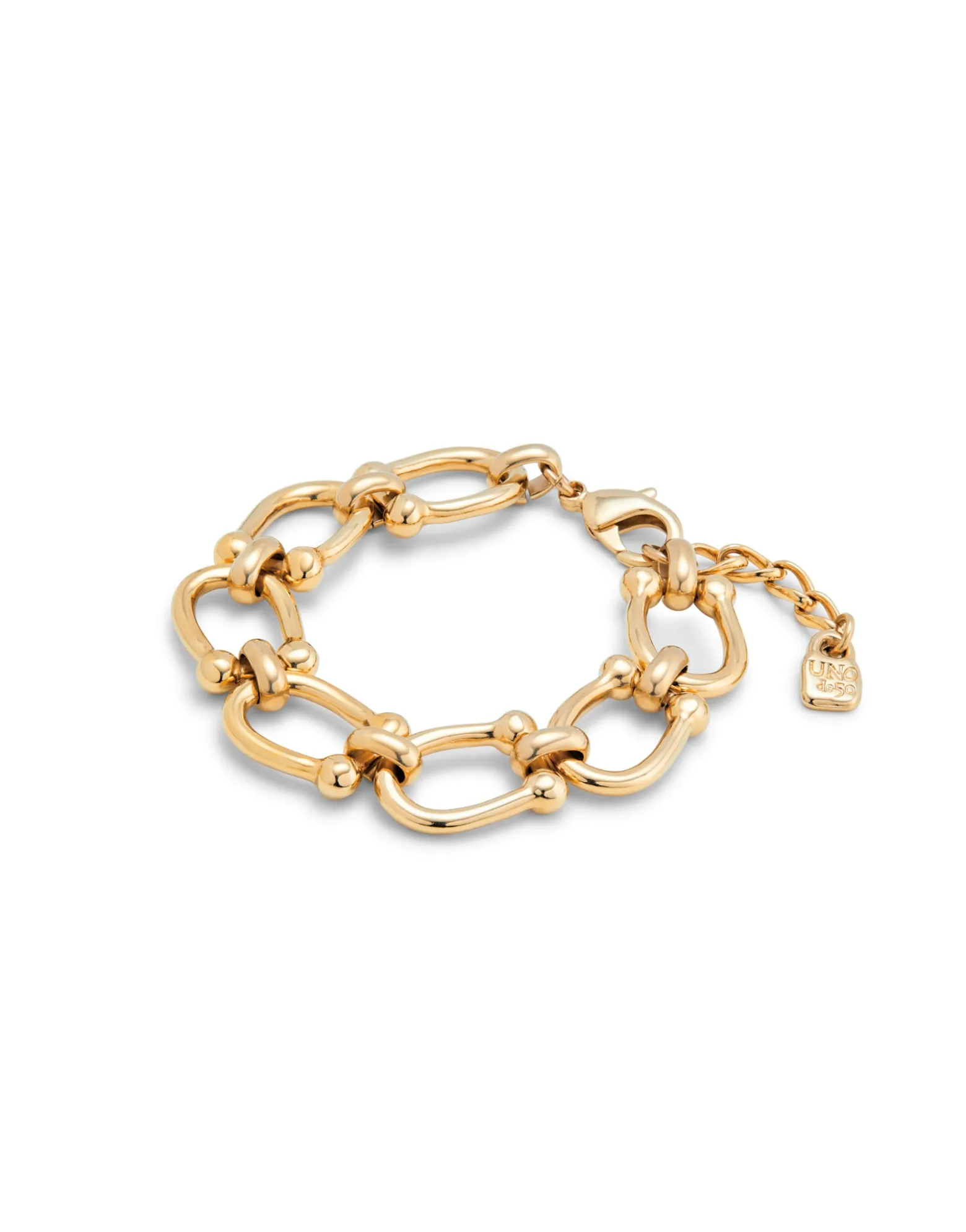 Medium oval link chain bracelet