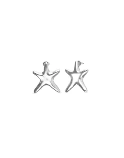 Medium starfish-shaped earrings