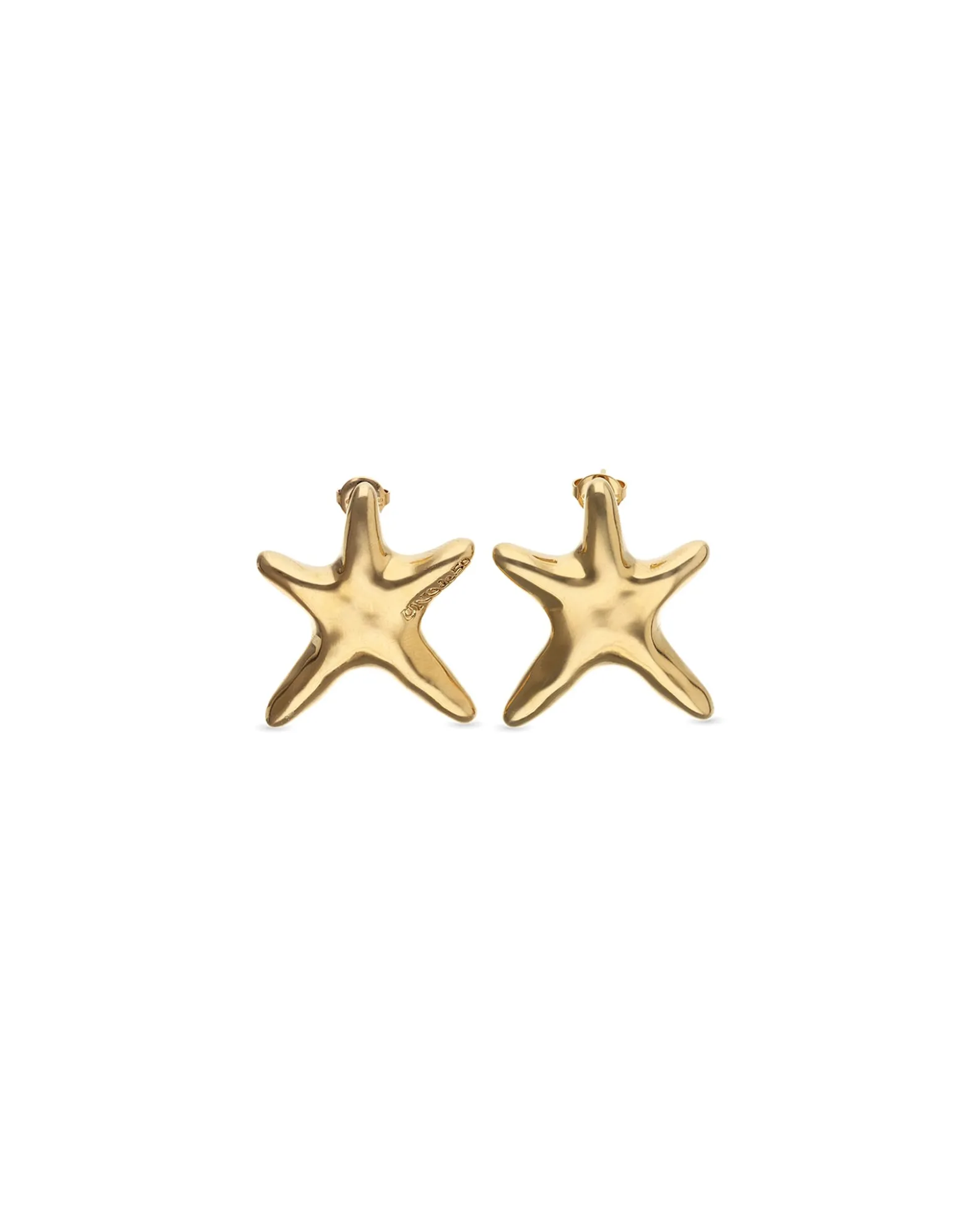 Medium starfish-shaped earrings