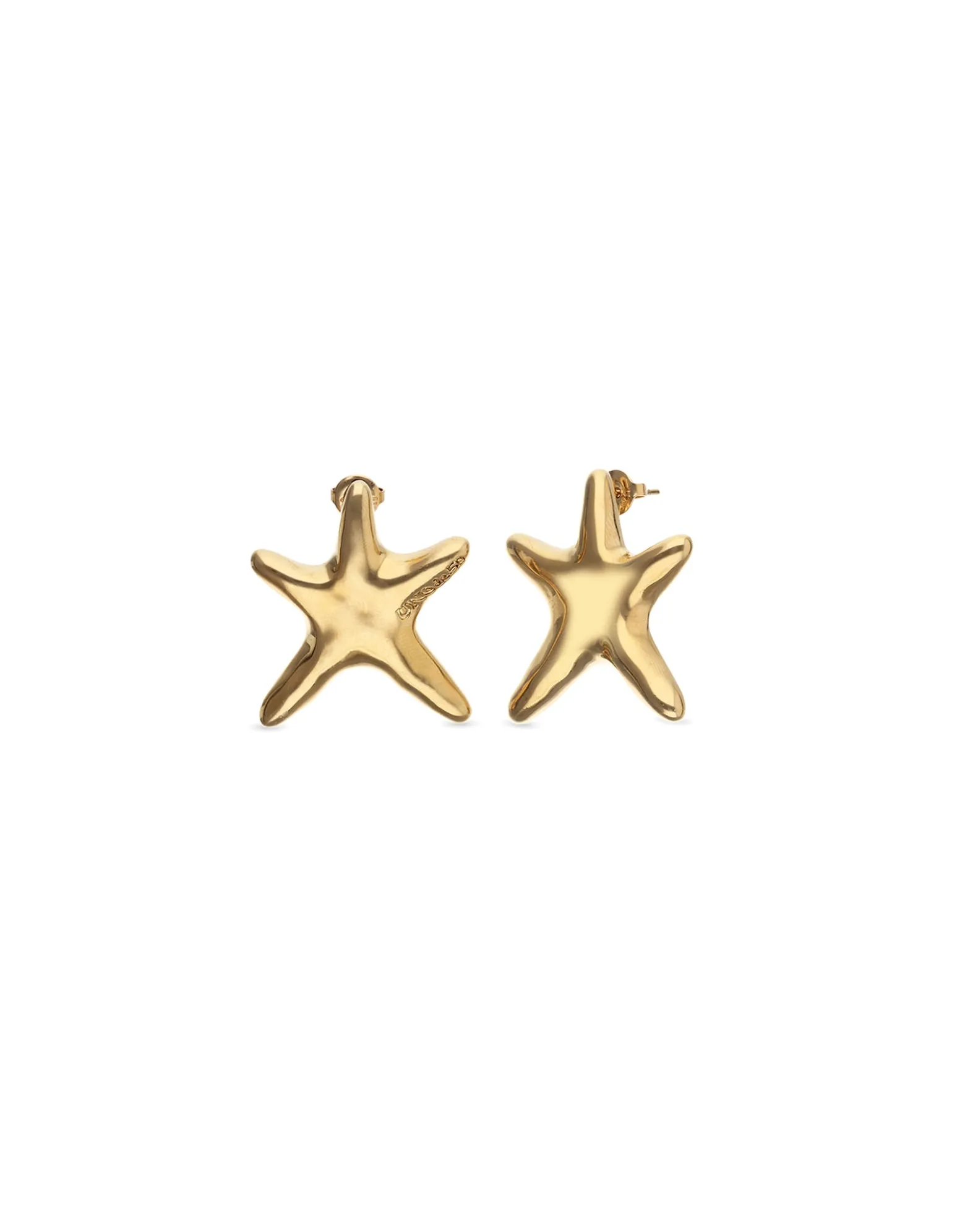 Medium starfish-shaped earrings