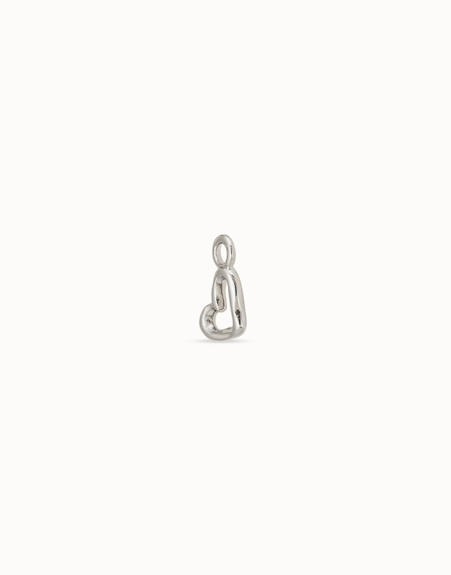 Mini heart piercing charm