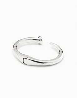 Nail shaped bangle bracelet