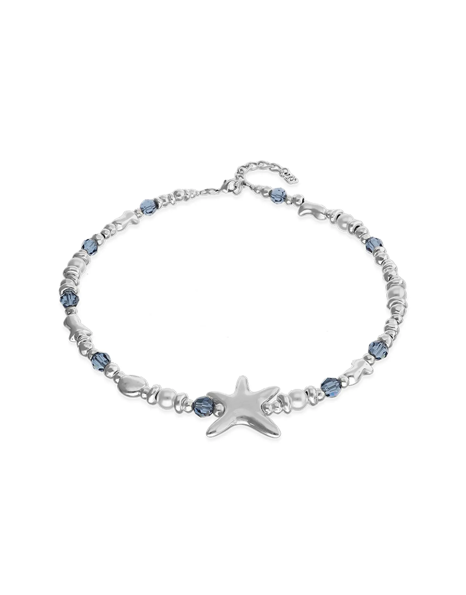 Necklace with crystals and big starfish