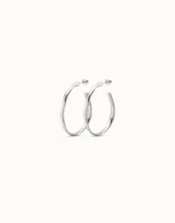 Open hoop earrings